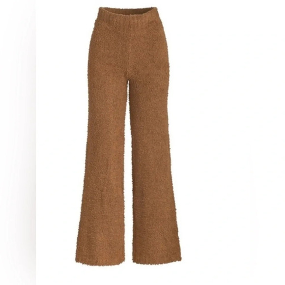 Skims Cozy Knit Pants In Camel - Picture 2 of 6